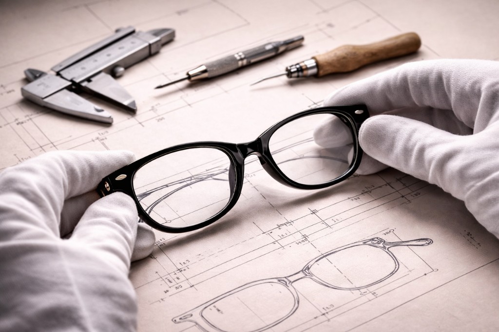 Eyeglasses design and craftsmanship process