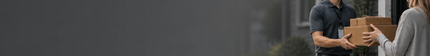Shipping policy page banner