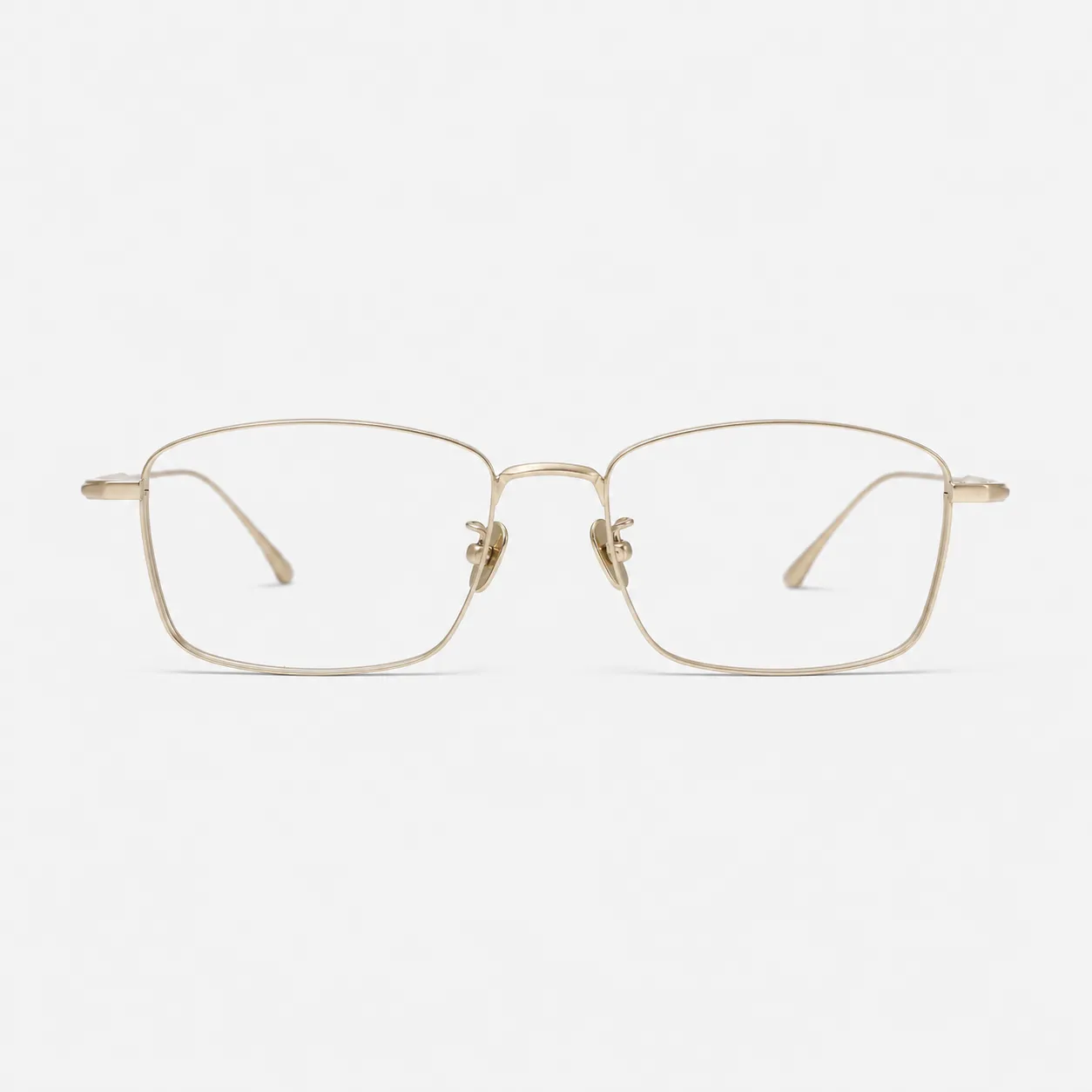 Caden Rectangle Titanium Glasses