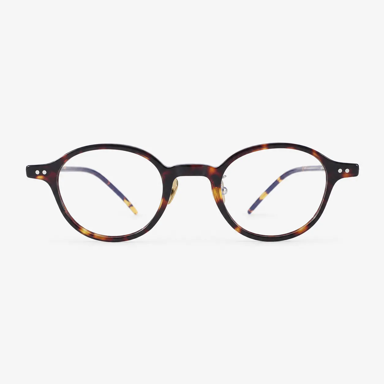 Elira Round Acetate and Titanium Glasses