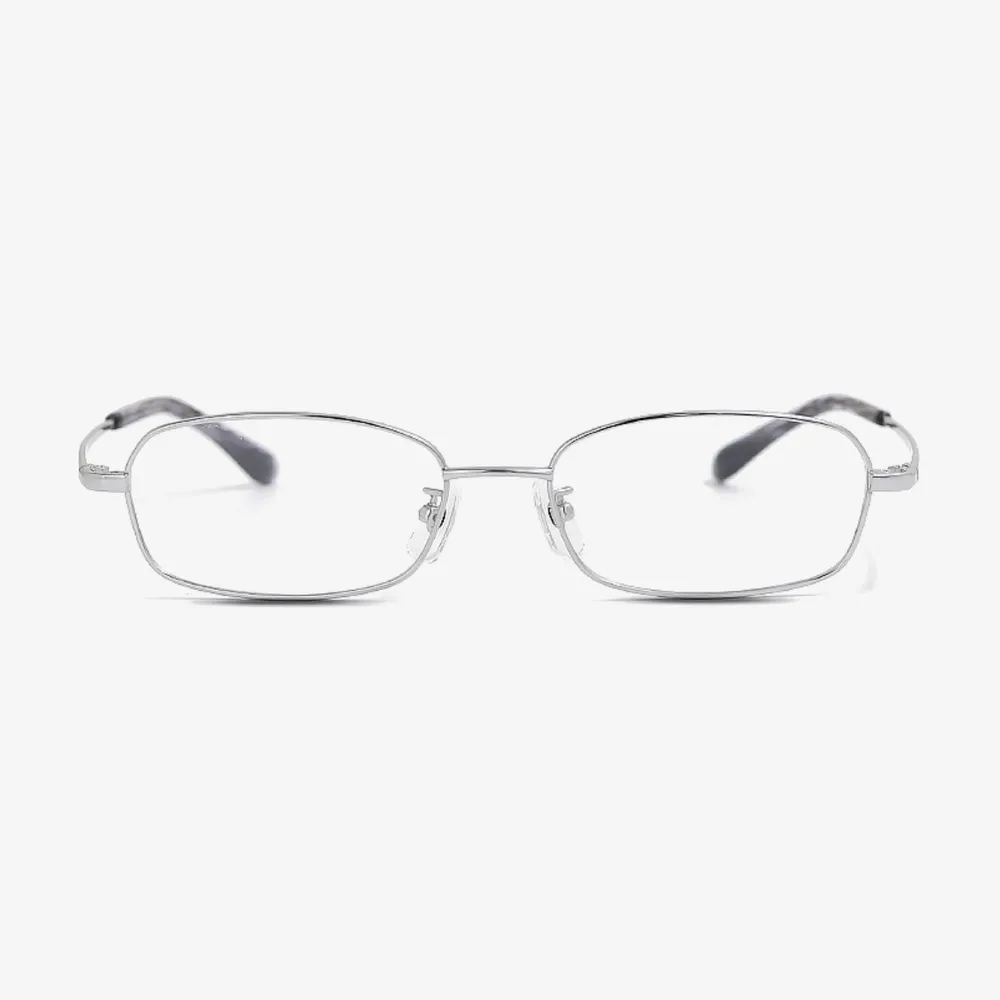 Avery Rectangle Titanium Glasses
