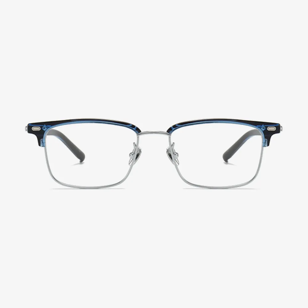Marlow Browline Acetate and Titanium Glasses